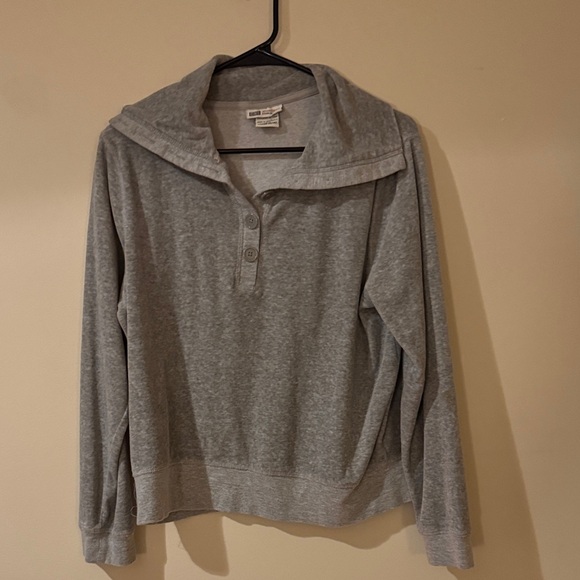 Faded Glory Light Gray Men's Hoodie - Picture 1 of 5